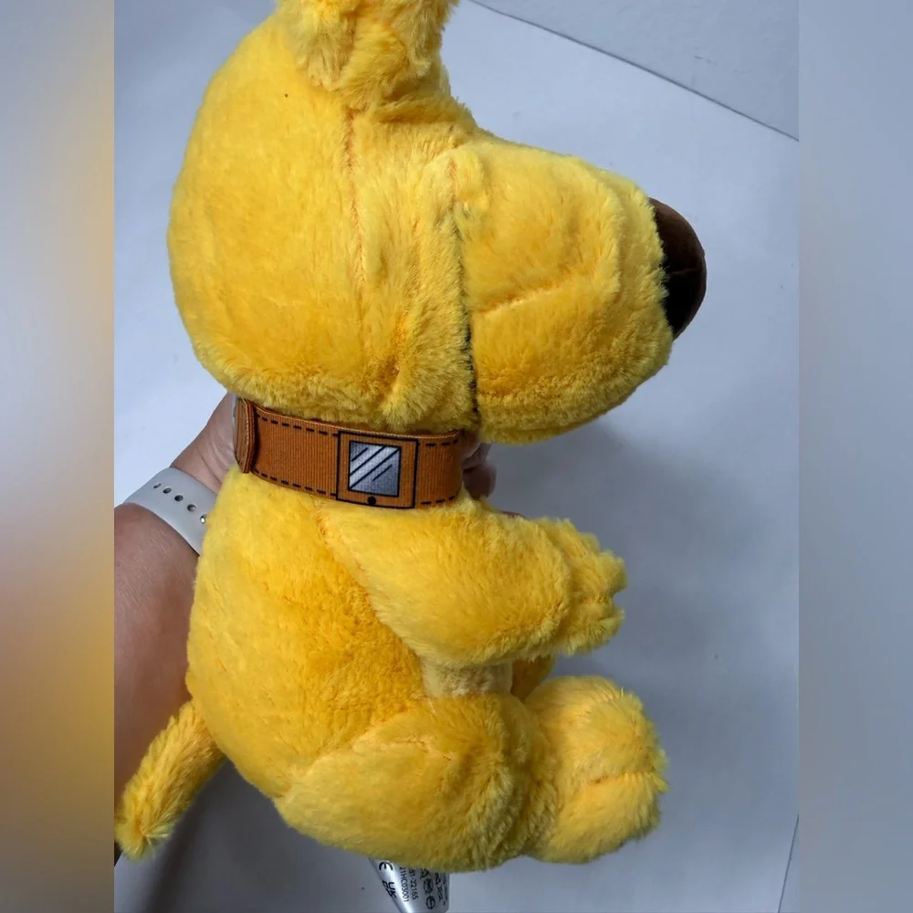 Disney Parks Baby Dug UP Puppy Plush Yellow Collar Toy Collectible‎ Souvenir Dog